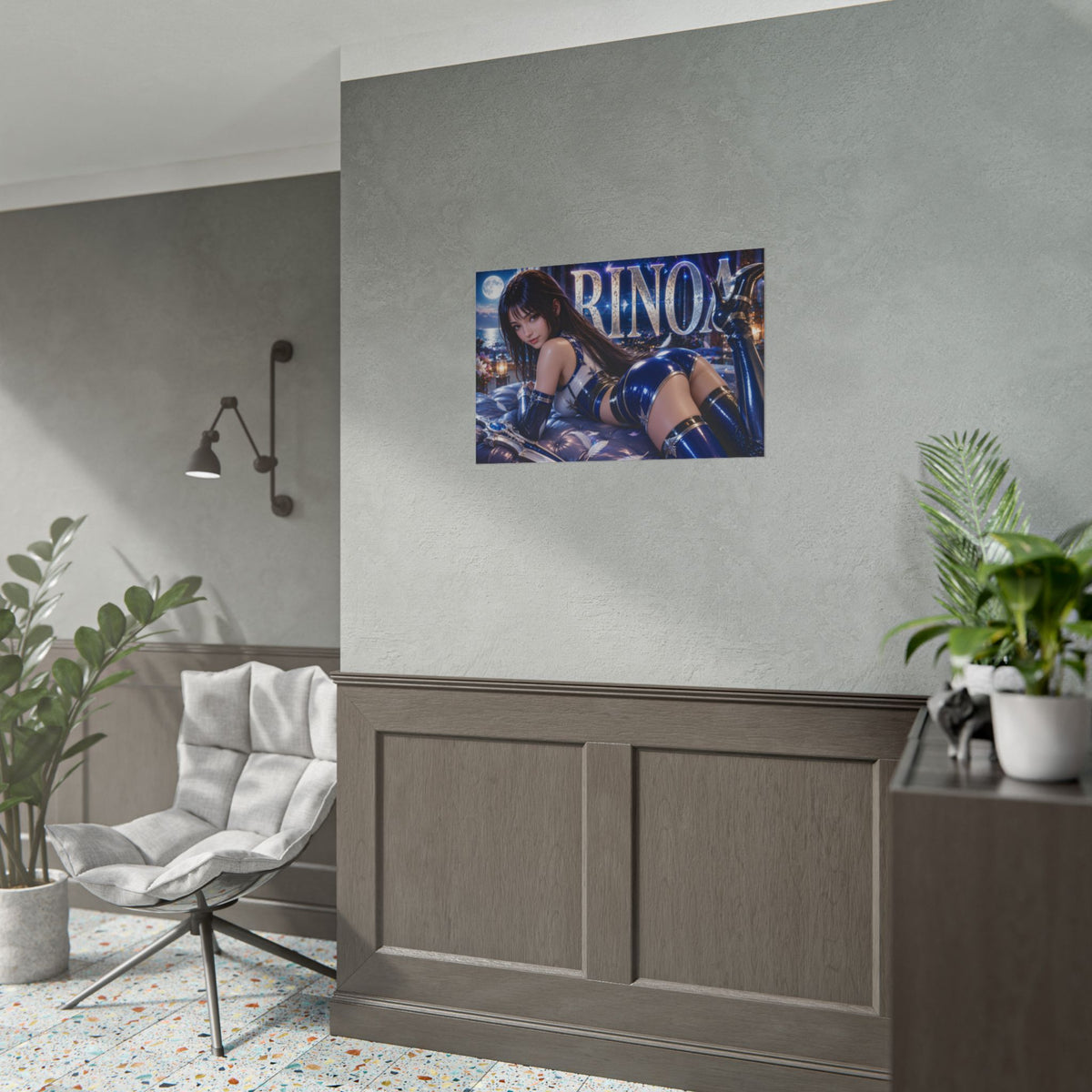 Rinoa Heartilly Poster Gaming Wall Art Gamer Room Decor Collectible Print