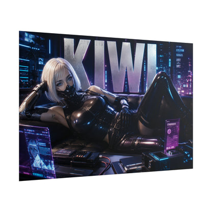 Anime Room Decor Kiwi Cyberpunk Edgerunners Poster Wall Art Character Print