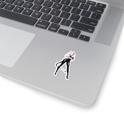 Zani Sticker – Stylish Character Vinyl Sticker for Laptops, Journals & Indoor Decor