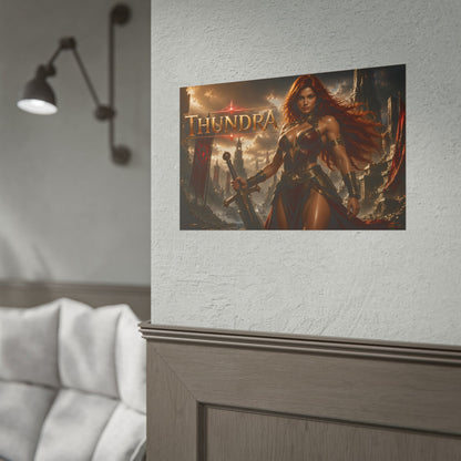 Thundra Comic Poster Character Wall Art Collector Room Decor Art Print