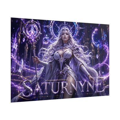 Saturnyne Comic Poster Character Wall Art Collector Room Decor Art Print