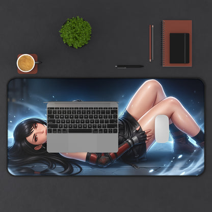 Final Fantasy Mouse Pad, Tifa Desk Mat, Anime Mouse Pad