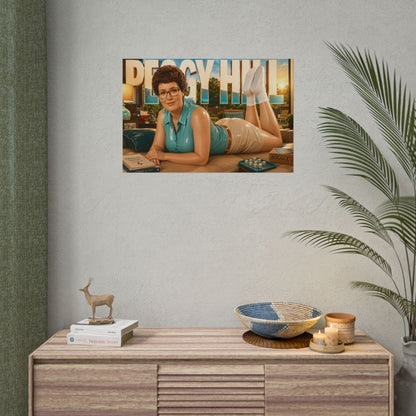 Peggy Hill Character Poster King of the Hill Wall Decor Collectible Art Print