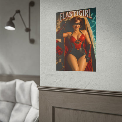 Elastigirl The Incredibles Poster Wall Art Character Room Decor Collectible Prin