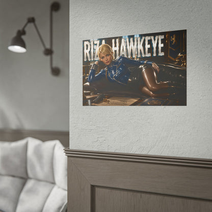 Riza Hawkeye Fullmetal Alchemist Anime Poster Wall Art Character Room Decor