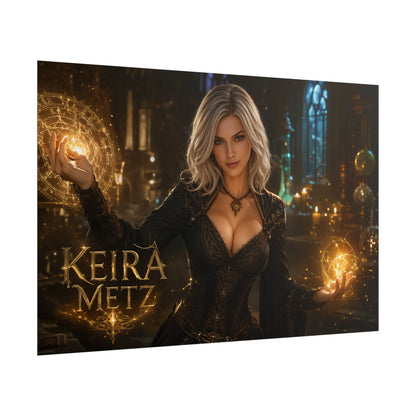 Keira Metz Character Poster The Witcher Fantasy Room Wall Decor Collectible Art