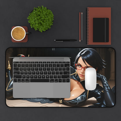 Килимок для столу Bayonetta, килимок для миші з героїнею фентезійних бойовиків, стильний ігровий стіл