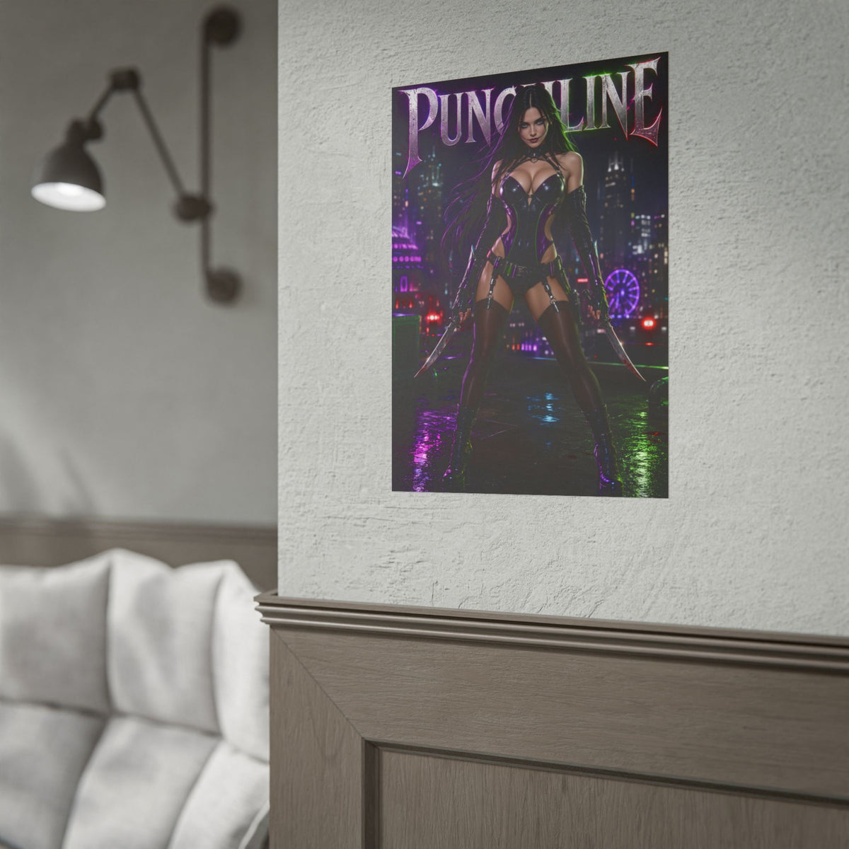 Punchline Comic Poster Character Wall Art Collector Room Decor Art Print