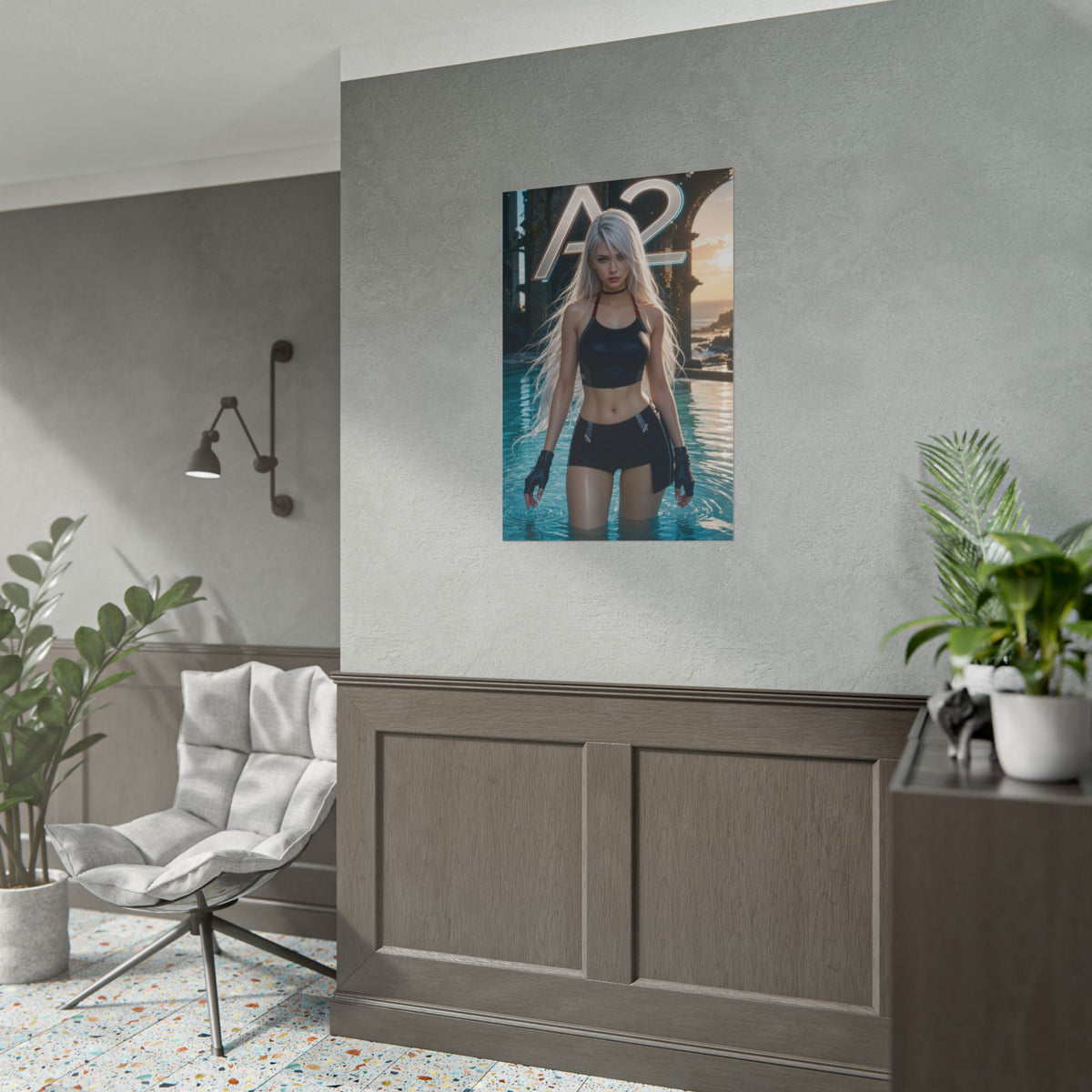 Game Room Decor A2 Wall Art Poster Collectible Character Print Collector Gift