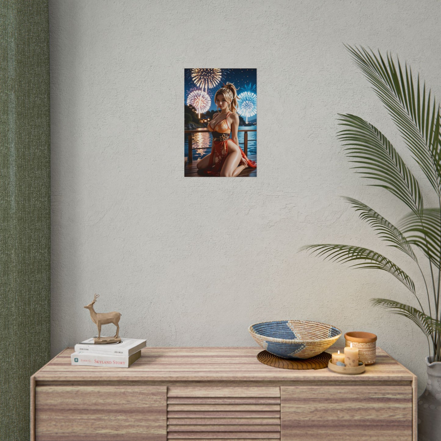 Плакат Йоімія | Настінне мистецтво аніме Вайфу для спальні отаку або інсталяції