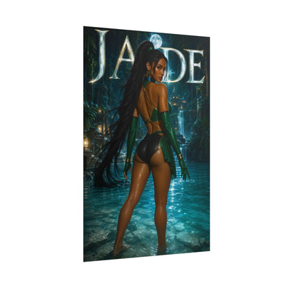 Jade Mortal Kombat Poster PC Gaming Wall Decor Bedroom Art Collector Gift