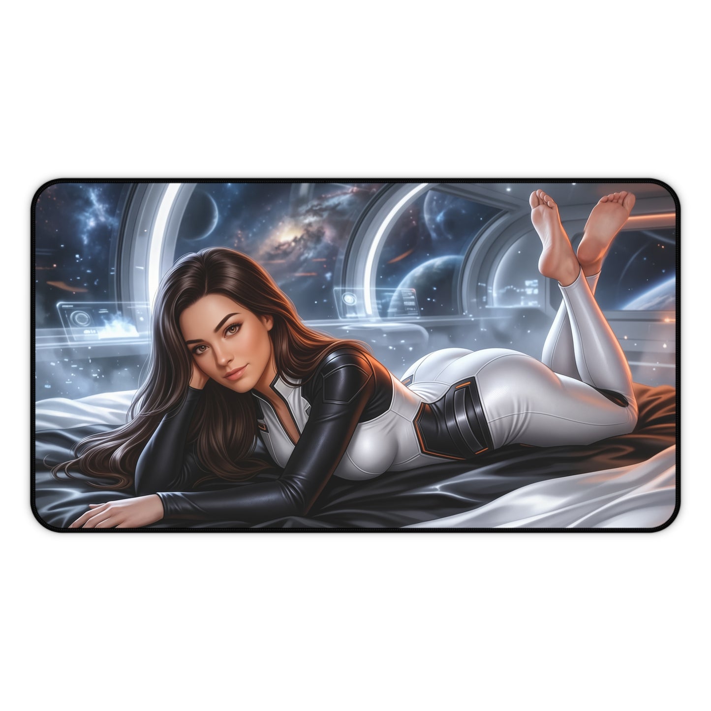 Mass Effect Mouse Pad, Miranda Desk Mat, Gamer Gift XXL