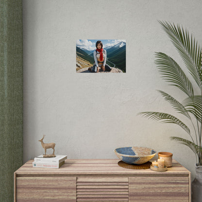 Mikasa Ackerman Anime-Poster | Waifu-Wandbild für taktische Otaku-Deko