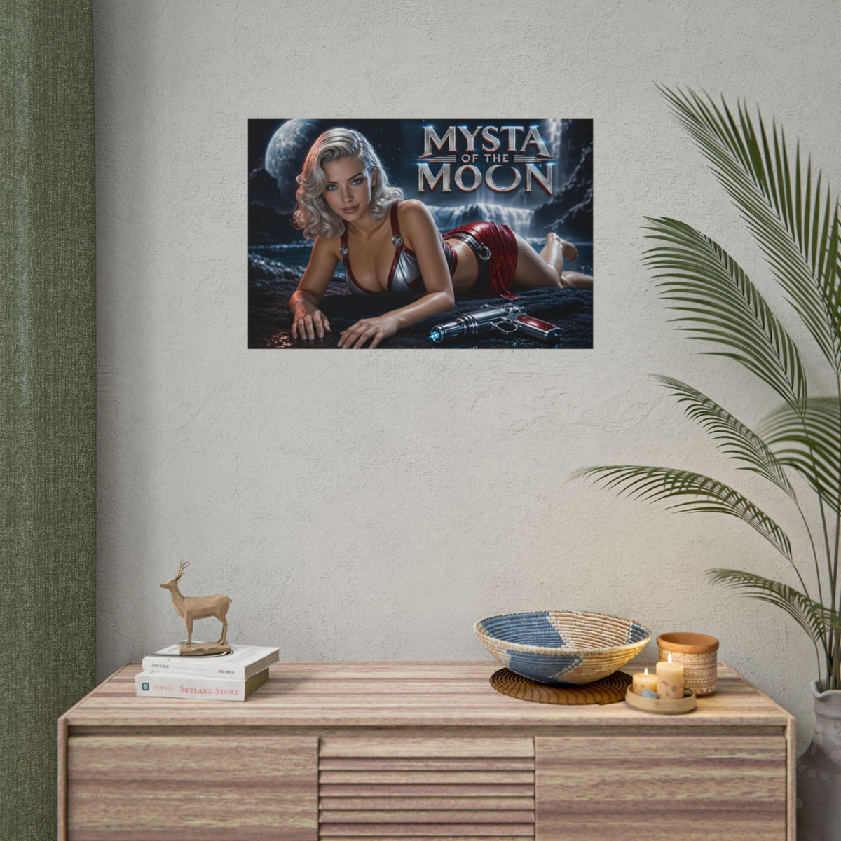 Mysta Fantasy Poster Character Wall Art Bedroom Decor Collectible Print