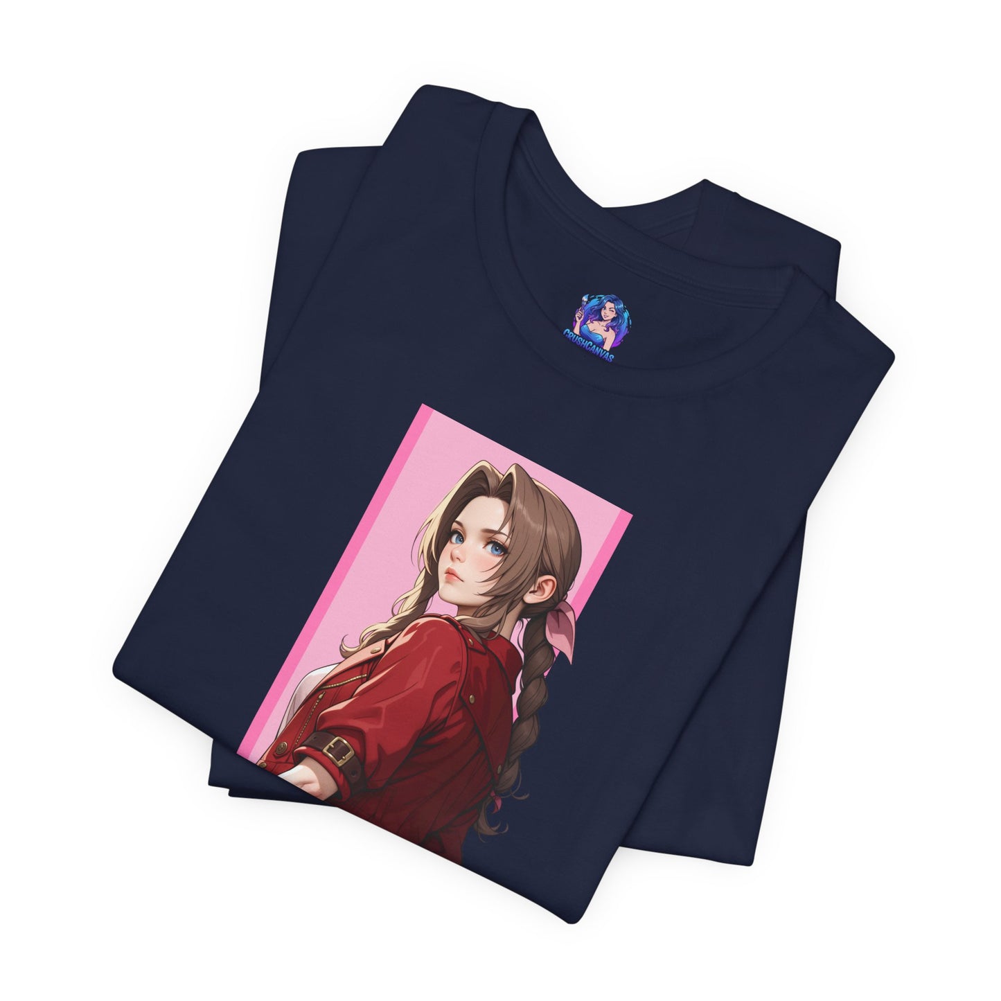 Aerith Gainsborough T-Shirt | Final Fantasy VII Tee for Gamers & Anime Fans