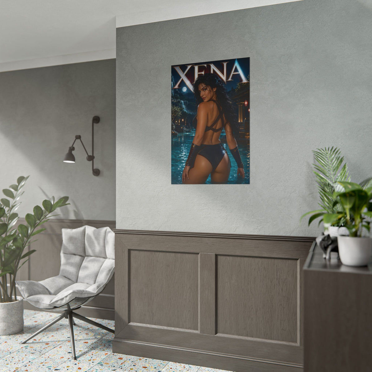 Xena Character Poster Warrior Princess Fantasy Room Wall Decor Collectible Art