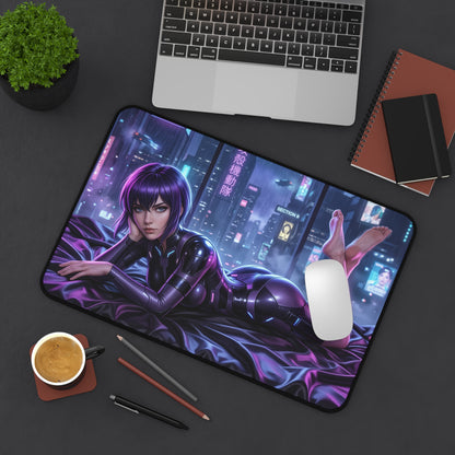 Ghost in the Shell Mouse Pad, Motoko Desk Mat, Gamer Gift