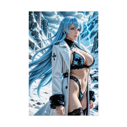 Фентезійний аніме-постер | Настінний художній принт Есдес Вайфу для кімнати або інсталяції