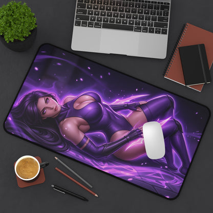 Marvel Mouse Pad, Psylocke Desk Mat, Gaming Mouse Pad XXL