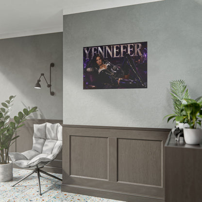 Yennefer of Vengerberg Poster The Witcher Gaming Wall Art Character Room Decor
