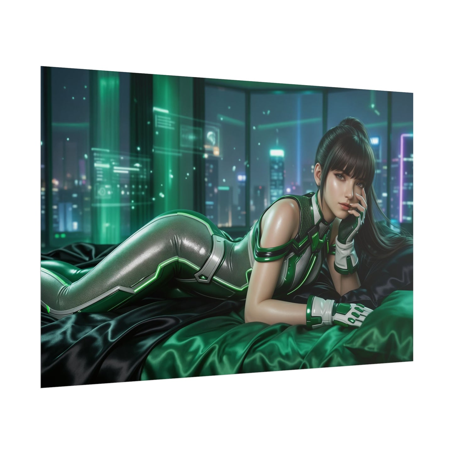 Eve Stellar Blade Poster, Sci Fi Wall Art, Gaming Print Decor