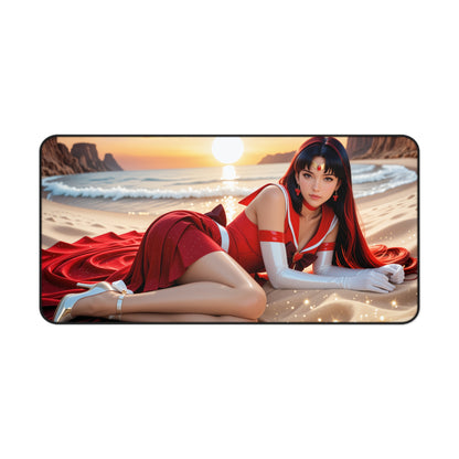 Килимок для столу Sailor Mars, килимок для миші Sailor Moon, декор для столу з аніме-дівчиною