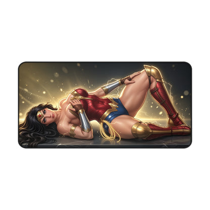 DC Comics Mouse Pad, Wonder Woman Desk Mat, Gamer Gift