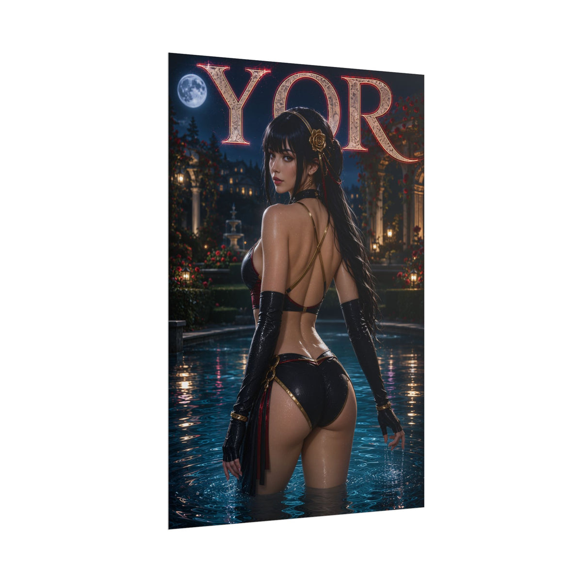 Yor Forger Spy x Family Poster Anime Wall Art Manga Style Bedroom Room Decor