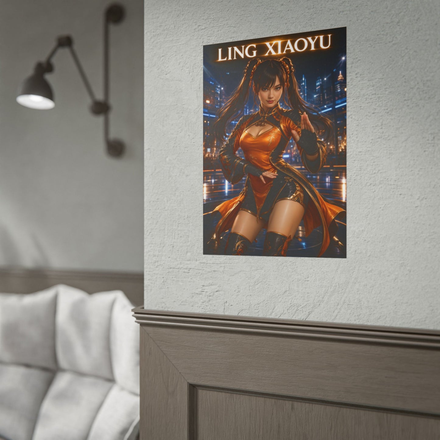 Ling Xiaoyu Tekken 8 Poster Gaming Wall Art Print Decor