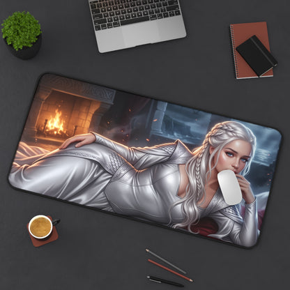 Game of Thrones Mouse Pad, Daenerys Desk Mat, Gamer Gift
