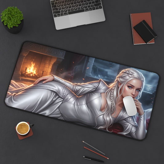 Game of Thrones Mouse Pad, Daenerys Desk Mat, Gamer Gift