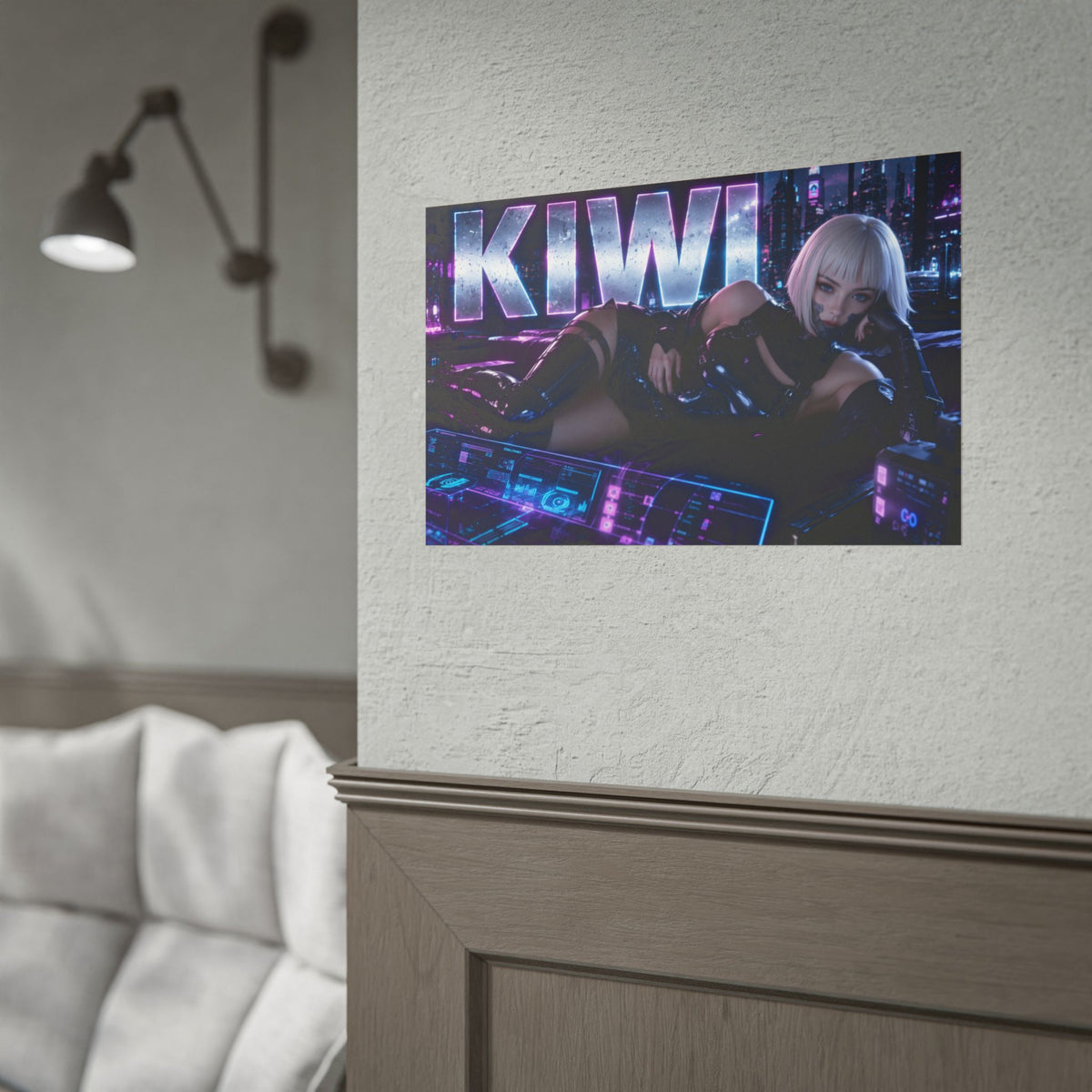 Anime Room Decor Kiwi Cyberpunk Edgerunners Poster Wall Art Character Print