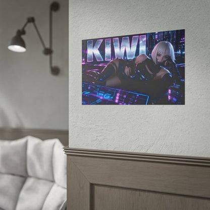 Anime Room Decor Kiwi Cyberpunk Edgerunners Poster Wall Art Character Print
