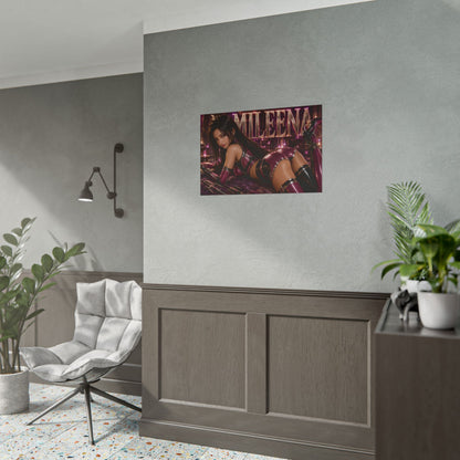 Mileena Mortal Kombat Poster Gaming Wall Art Gamer Room Decor Collectible Print