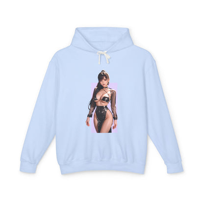 Худі Eve | Худі з науково-фантастичною героїнею | Пуловер з аніме-кібервоїном