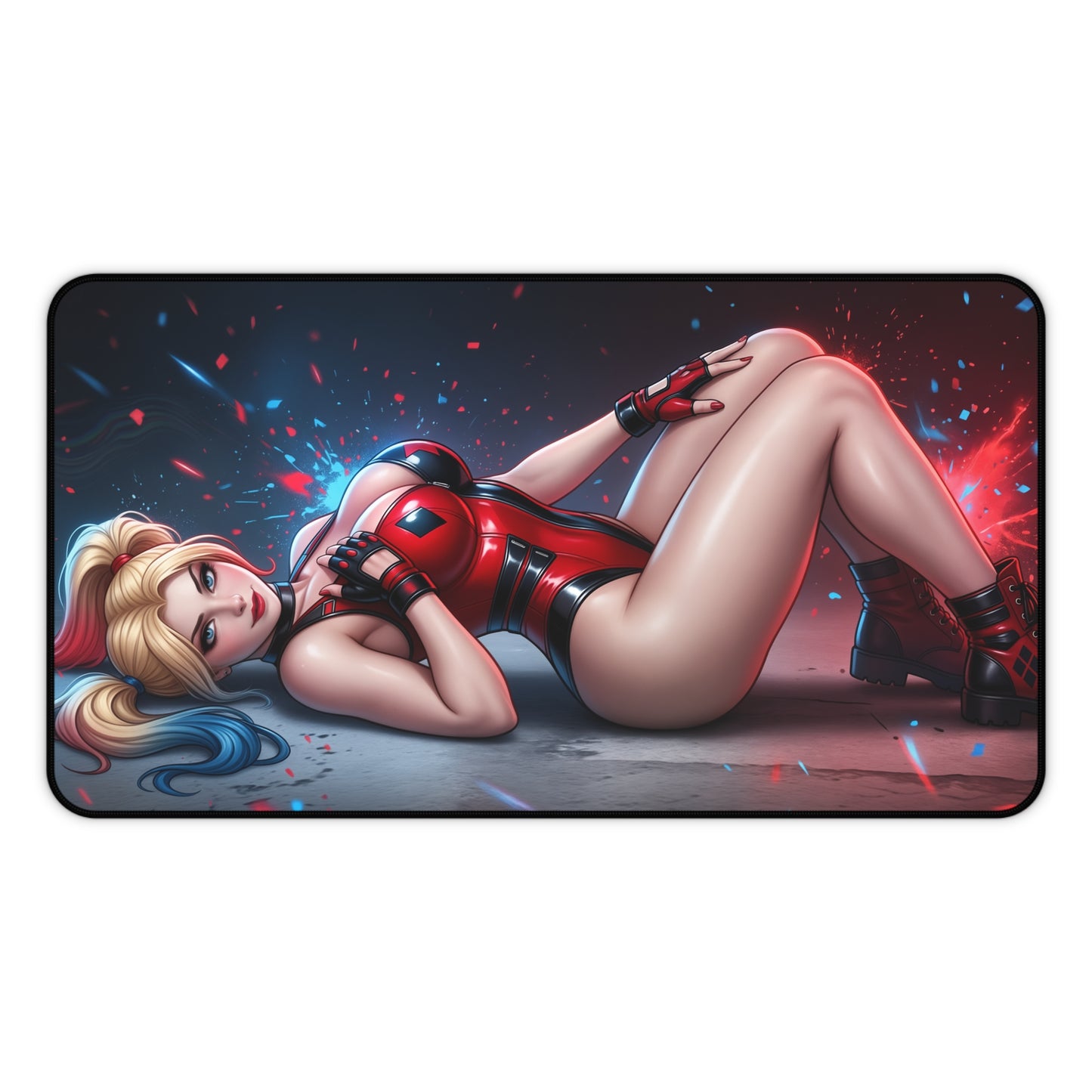 DC Comics Mouse Pad, Harley Quinn Desk Mat, Gamer Gift XXL