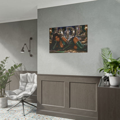 Game Room Decor Jade Mortal Kombat Poster Gaming Wall Art Character Print