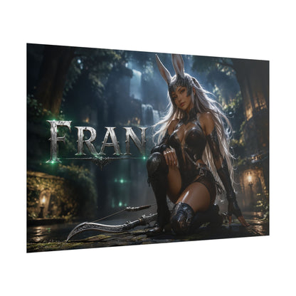 Fran Fantasy Poster Character Wall Art Bedroom Decor Collectible Print