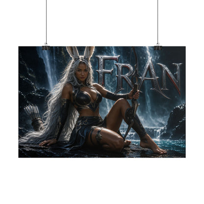 Fran Fantasy Poster Character Wall Art Bedroom Decor Collectible Print