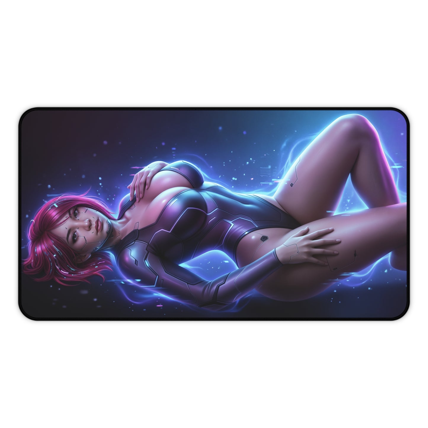 Cyberpunk Mouse Pad, Songbird Desk Mat, Anime Mouse Pad
