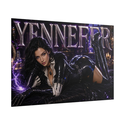 Yennefer of Vengerberg Poster The Witcher Gaming Wall Art Character Room Decor