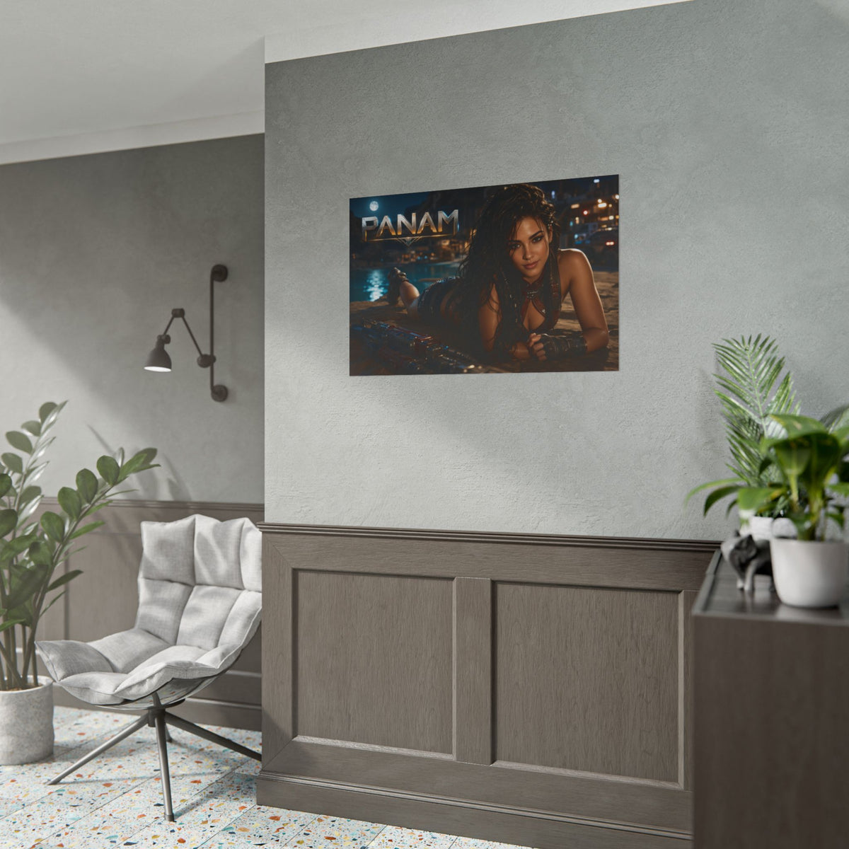 Panam Palmer Character Poster Cyberpunk Gaming Setup Wall Decor Collector Print