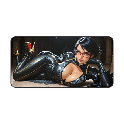 Килимок для столу Bayonetta, килимок для миші з героїнею фентезійних бойовиків, стильний ігровий стіл