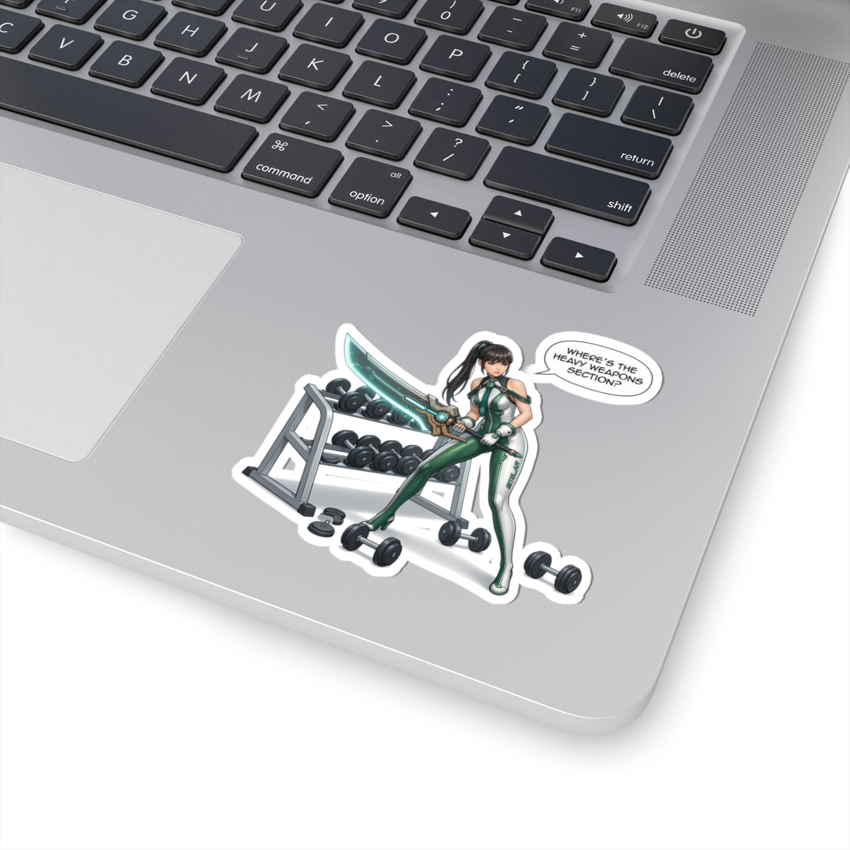 Eve Stellar Blade Aufkleber – Sci-Fi-Actionheldin Vinyl-Aufkleber für Laptops &amp; Dekoration