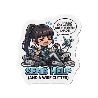 Eve Stellar Blade Magnet – Anime-Sci-Fi-Mädchen-Kühlschrankmagnet, futuristische Dekoration