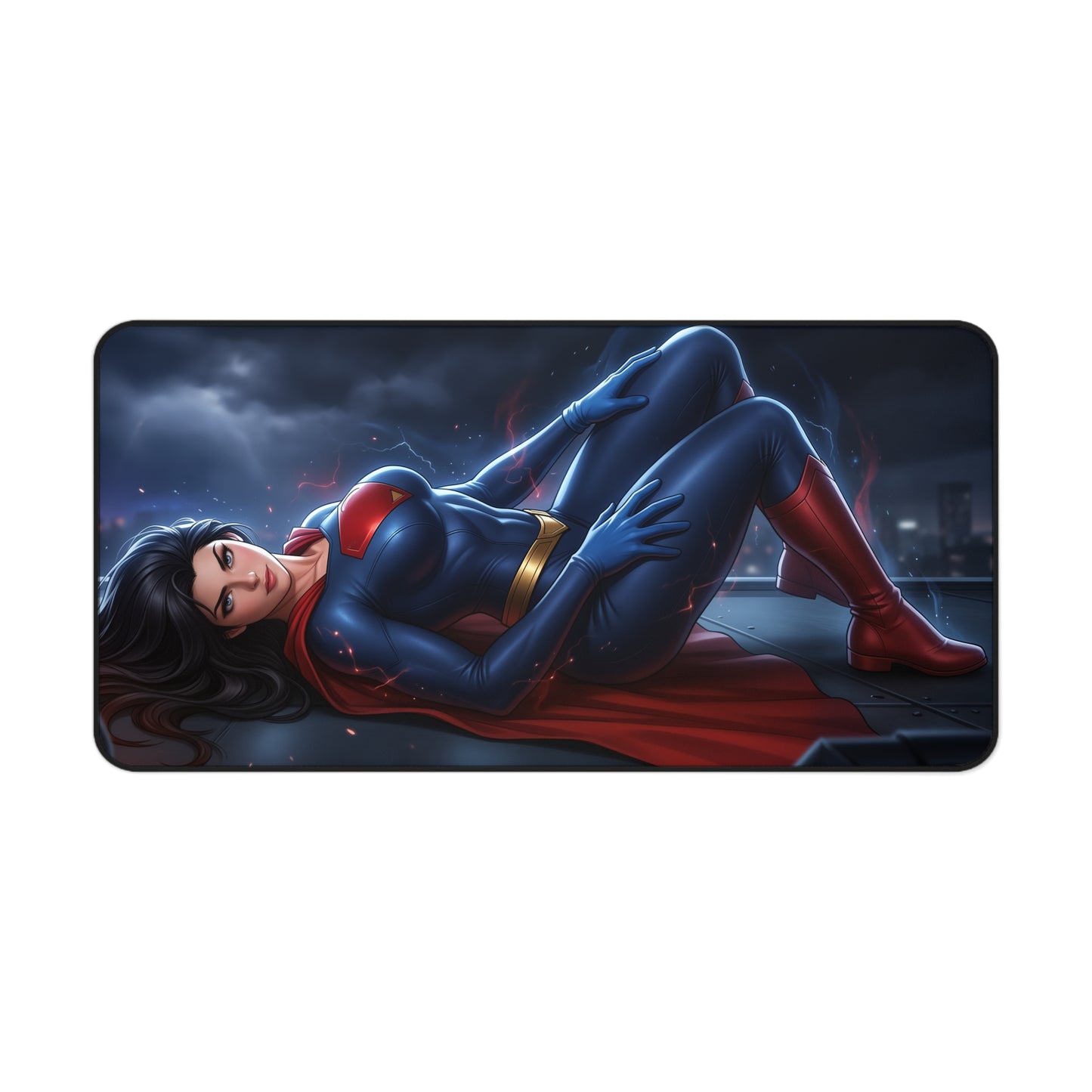 DC Comics Mouse Pad, Superwoman Desk Mat, Gamer Gift XXL
