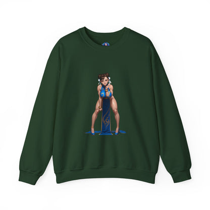 Толстовка Chun-Li, футболка Street Fighter Crewneck, ігровий одяг для фанатів та колекціонерів