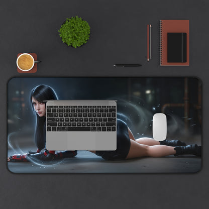 Final Fantasy Mouse Pad, Tifa Desk Mat, Gamer Gift XXL