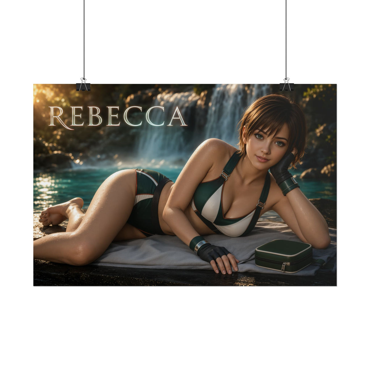 Rebecca Chambers Character Poster Gaming Setup Wall Decor Collector Print