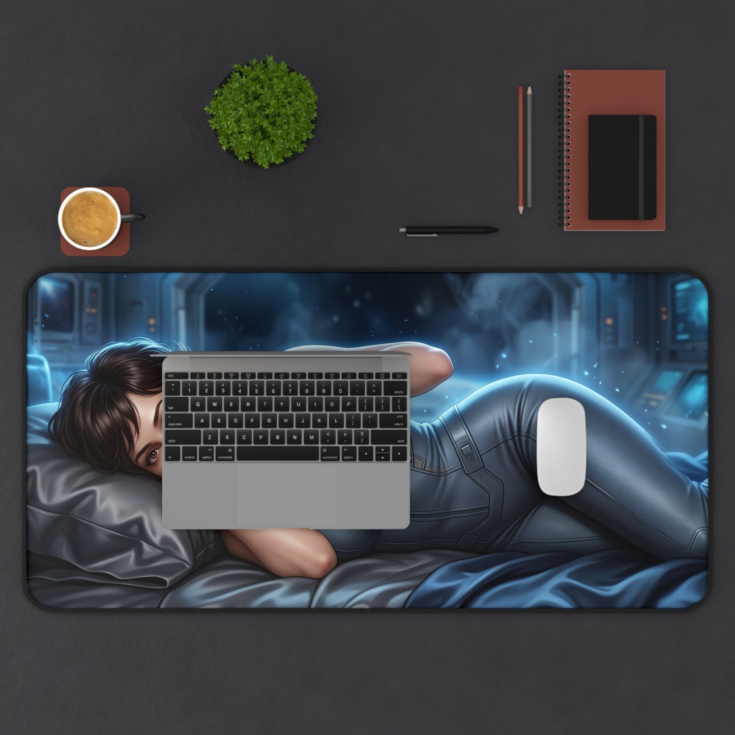 Alien Mouse Pad, Ellen Ripley Desk Mat, Gamer Gift XXL